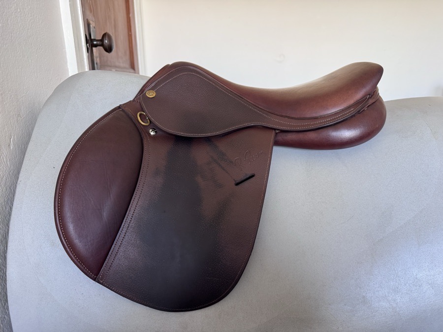 15 3/4” Pessoa Rodrigo Pony XCH Saddle - Exchangable Gullet System - Excellent! 