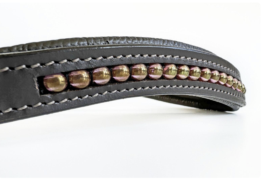Iridescent Rose Browband