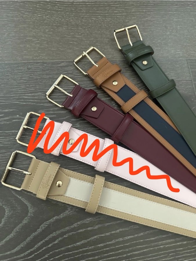 *4* Riviera Poppy Belts - NWOT