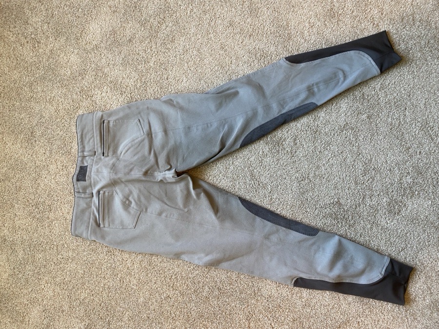 Dover Wellesley grey breeches