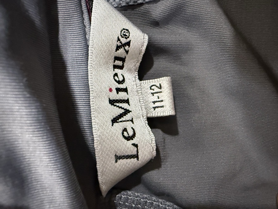 Lemieux YR grey base layer 11-12 