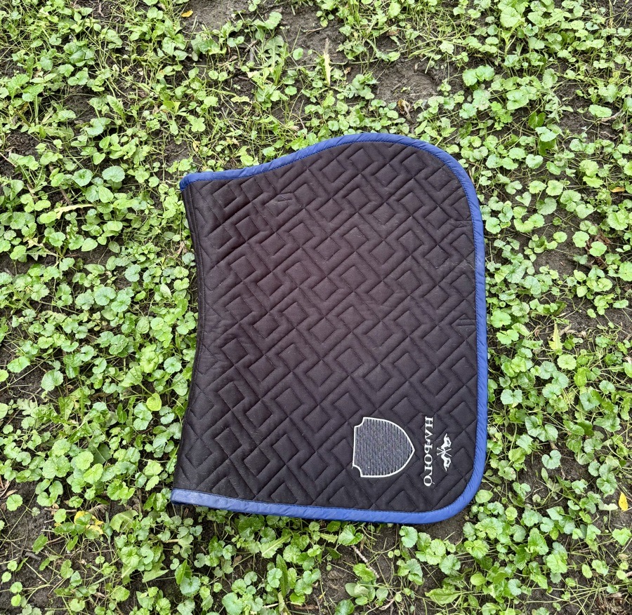 HV Polo Saddle Pad & Ear bonnet 💙💛