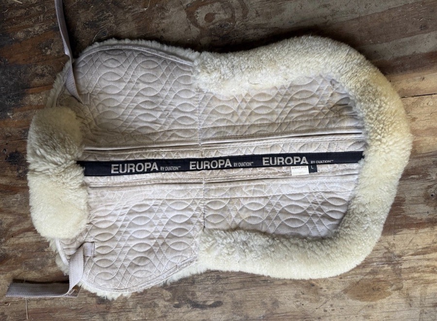 Large shimmable Europa half pad