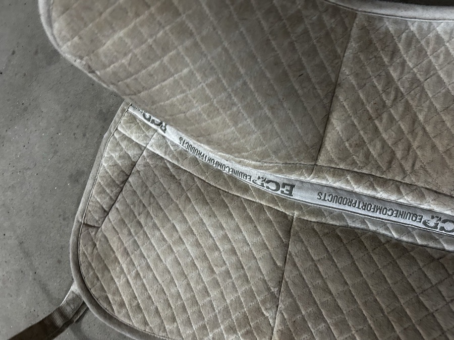 Shimmable half pad