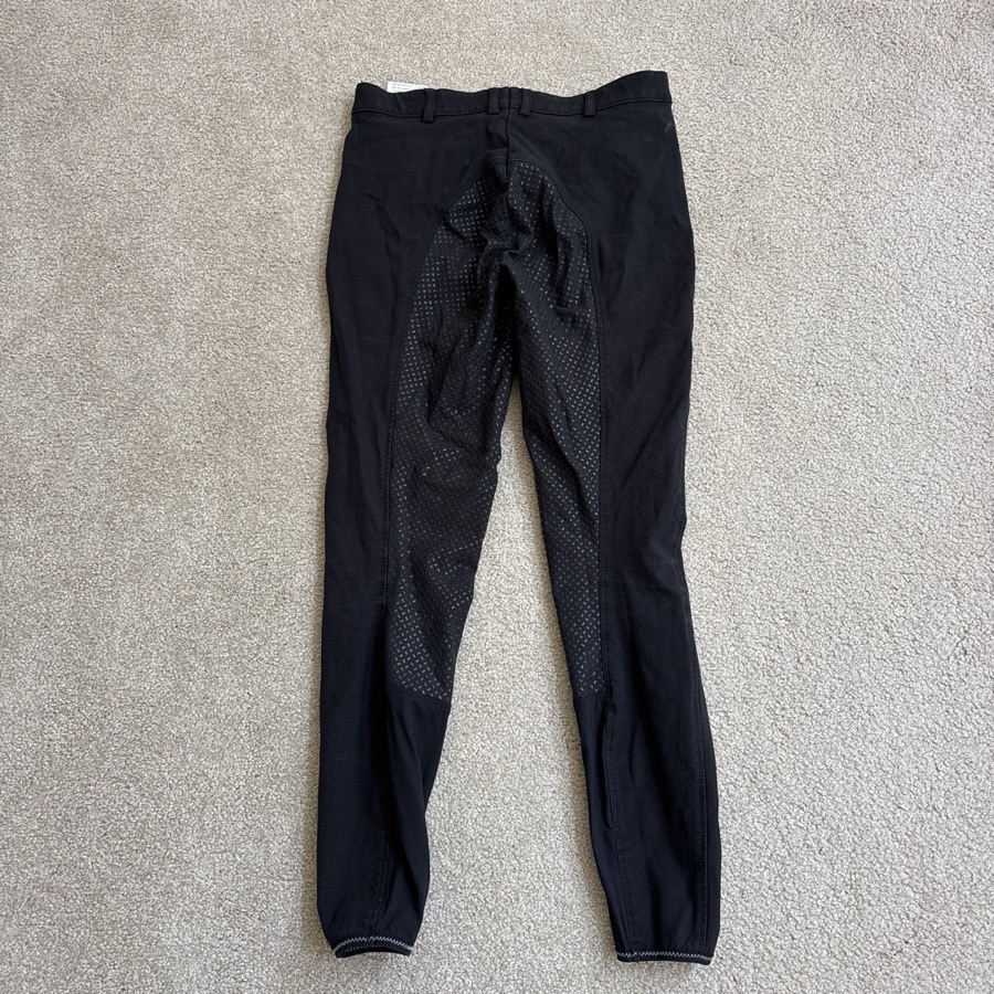 Pikuer Braddy Grip - Black riding breeches with grip