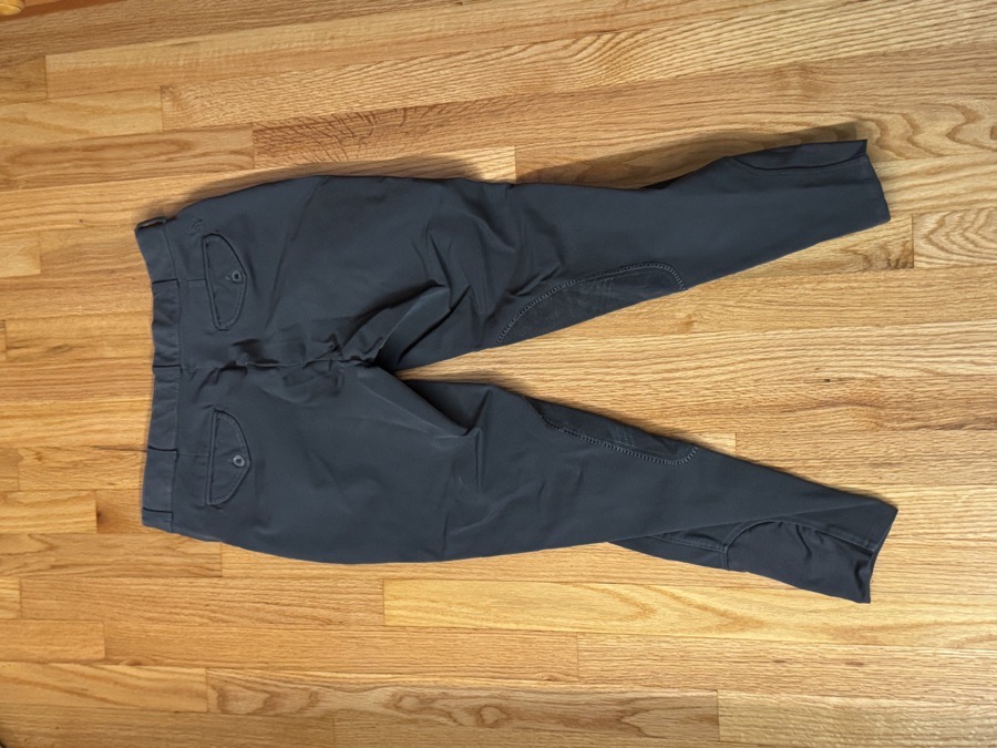 Men’s Grey Ovation Breeches Size 32