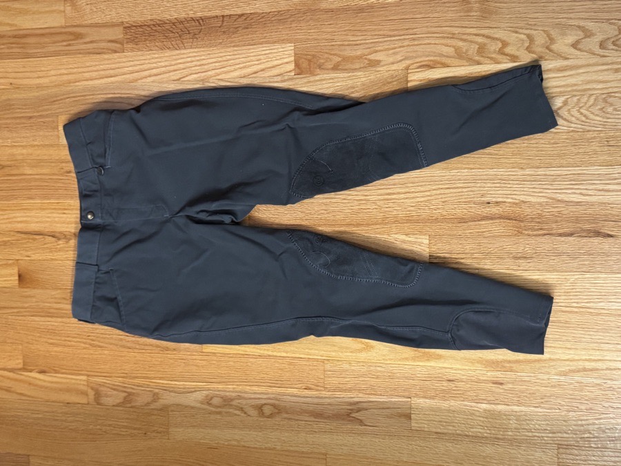 Men’s Grey Ovation Breeches Size 32