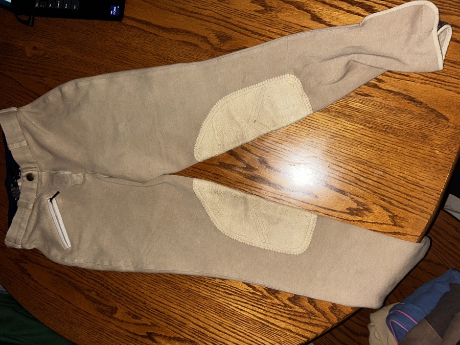 Kids impact breeches  