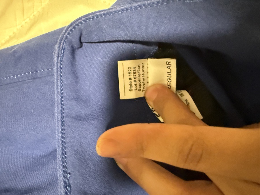 ORIGINAL FABRIC. 28R Tailored Sportsman Breeches.