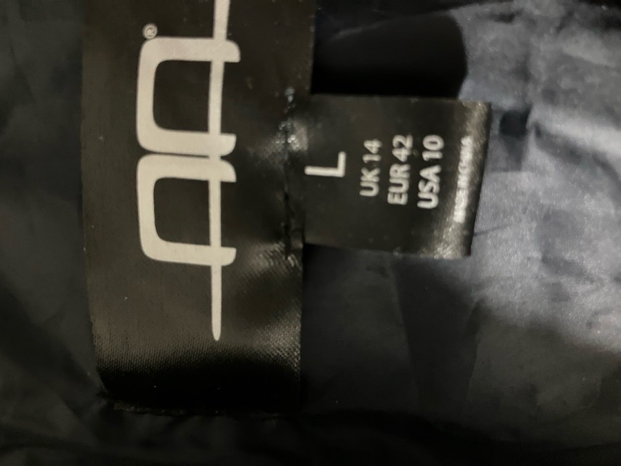 Alessandro Albanese puffer coat navy 10