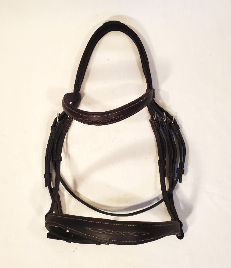 Aramas Mild Raised Z-Shape Bridle - Full
