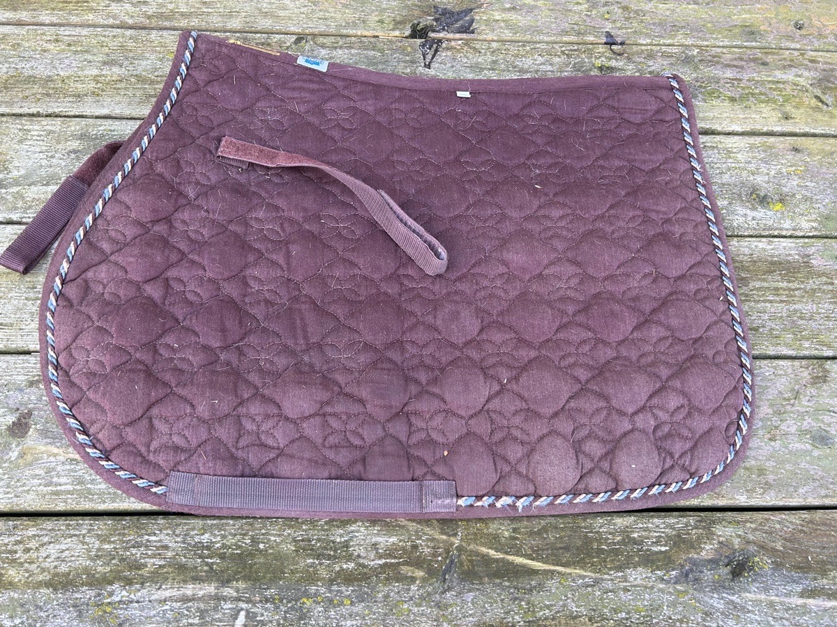 Brown  Saddle Pad