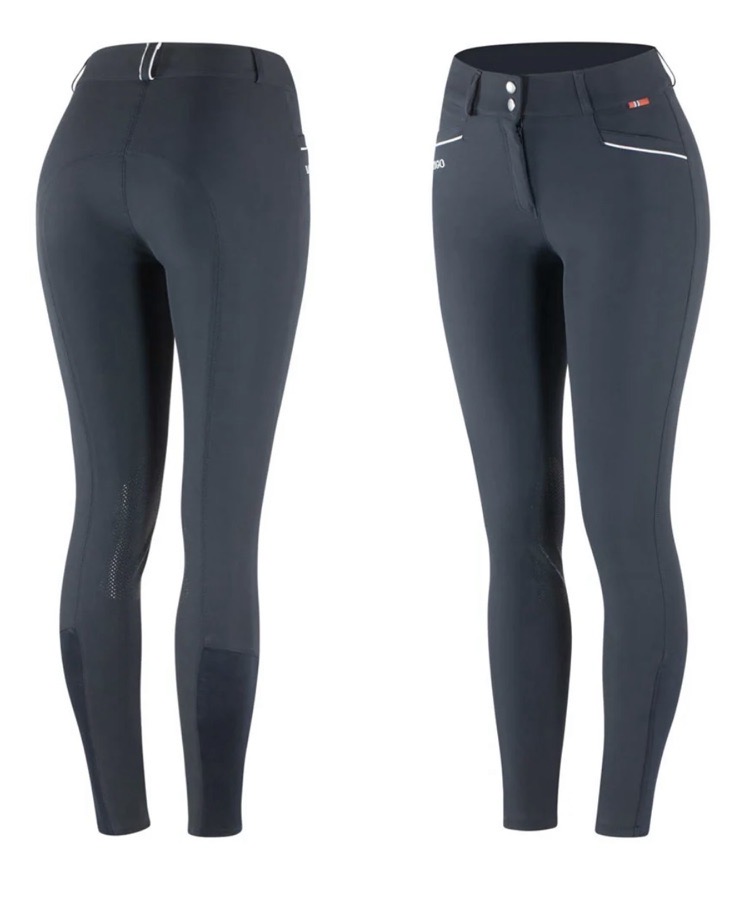 B Vertigo Patricia size 24 High-Waist Breeches Silicone Knee Patch horse rider
