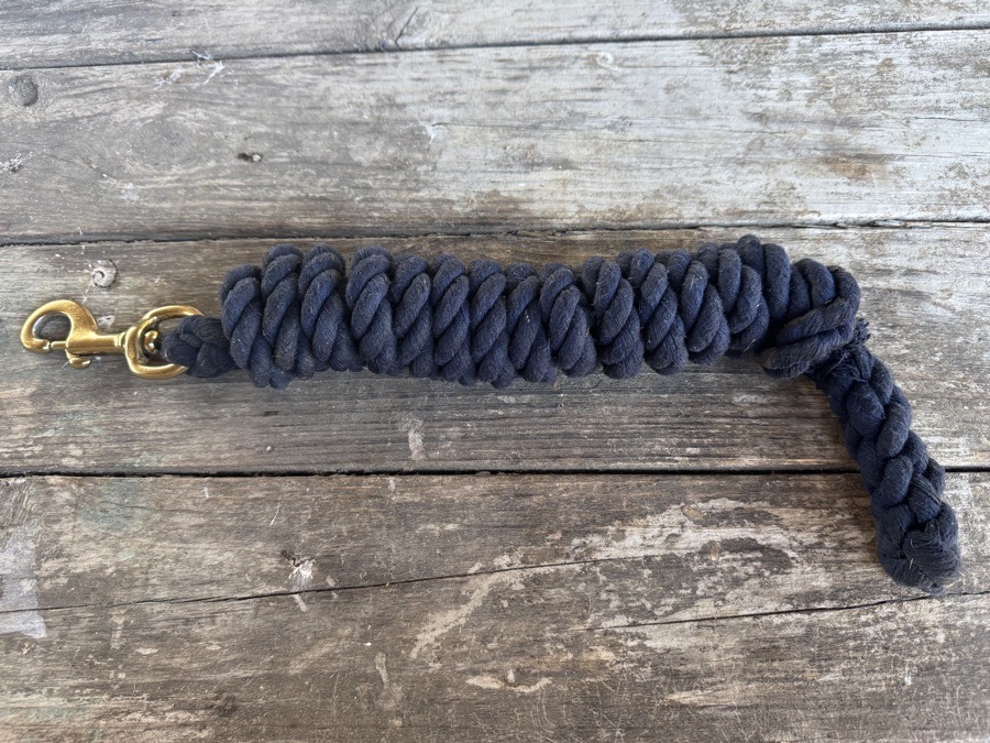 Navy Blue Cotton Leadrope