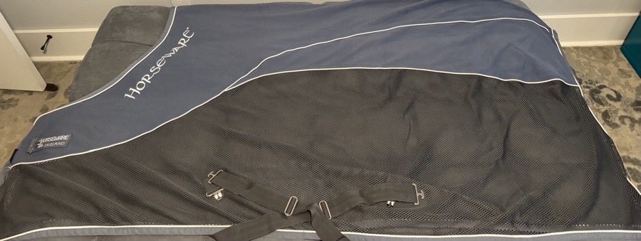 Horseware Rambo Sport Cooler, size 81, blue grey