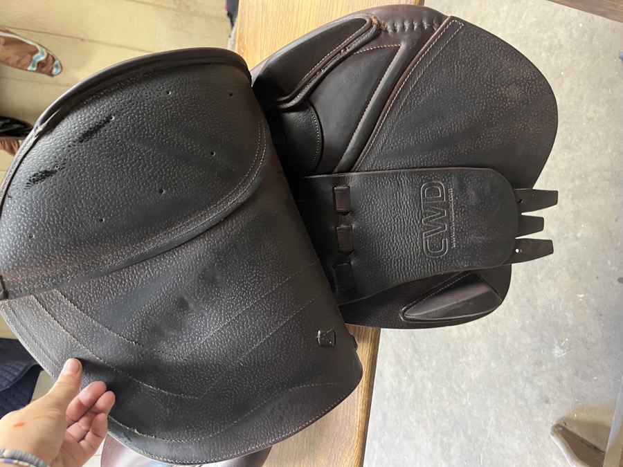 CWD jump saddle 17 seat size. $2500 or best offer