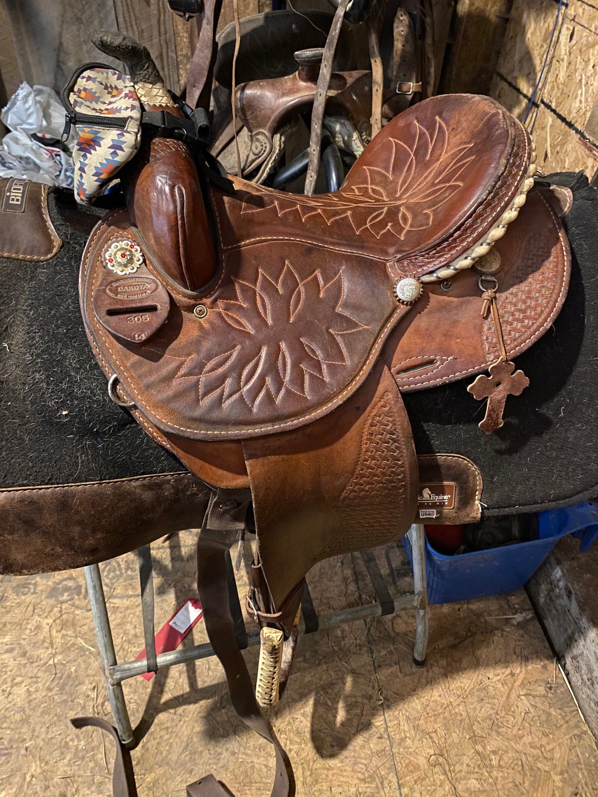 14” Dakota Barrel Saddle