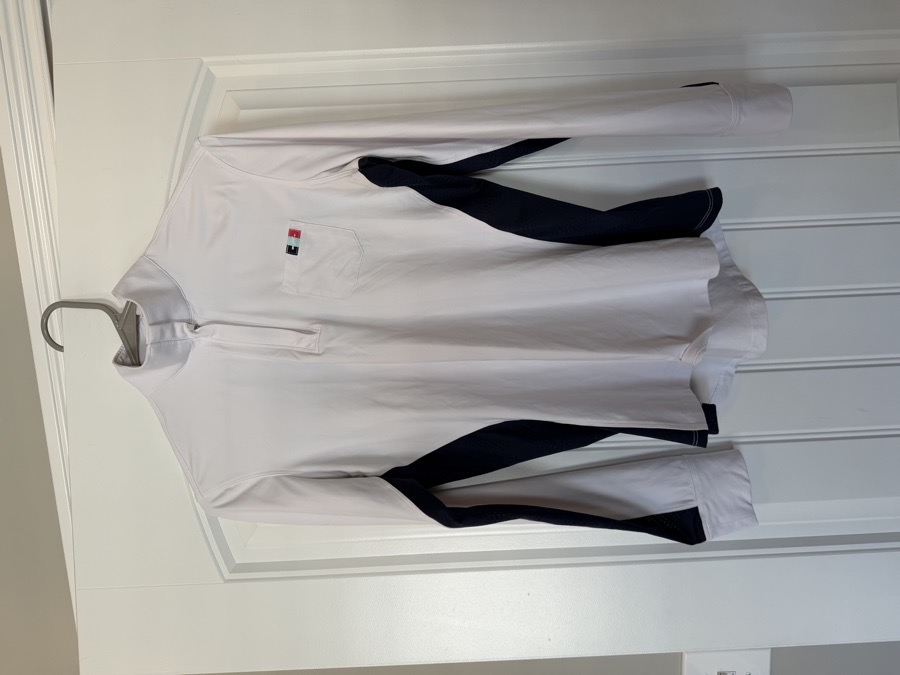 Hunt Club show shirt - Navy and White 
