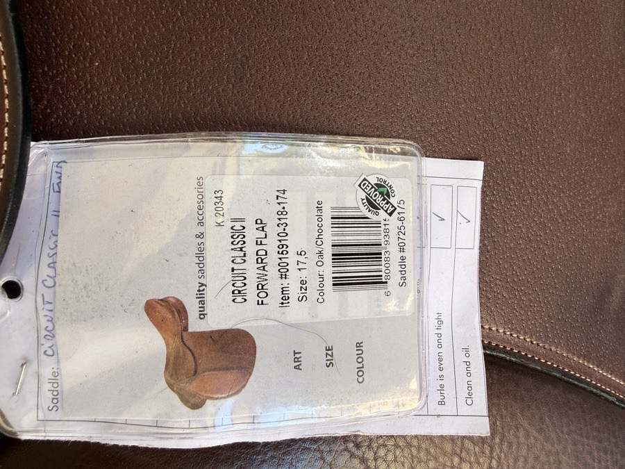 DOVER SADDLERY | 17.5" | 4.75" Tree Size | 2026