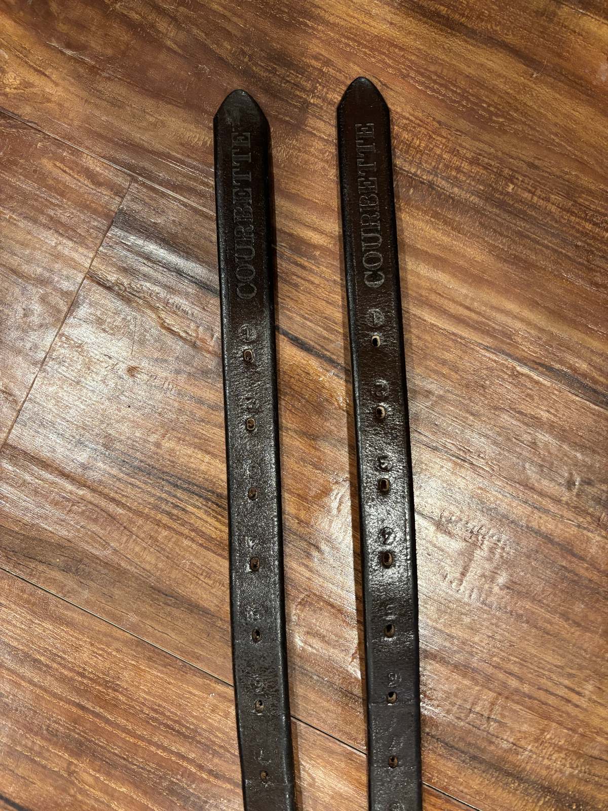 Courbette Stirrup Leathers