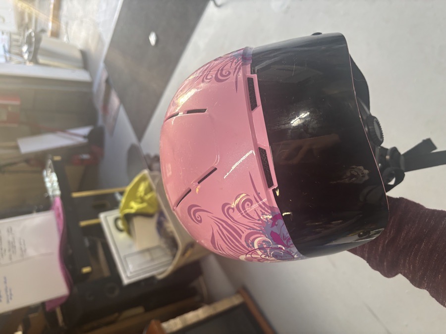 Pink troxel helmet 