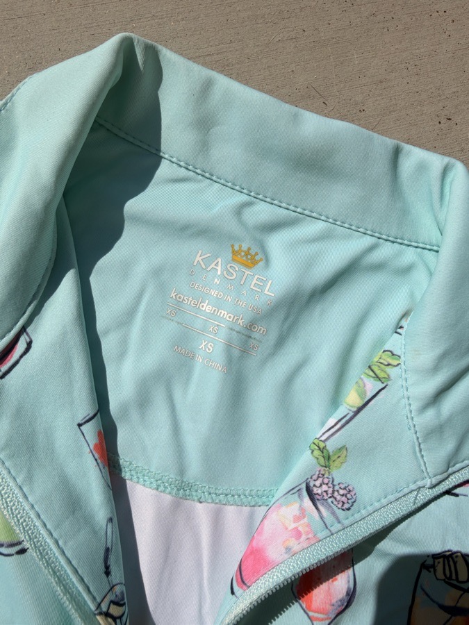 Kastel Denmark L/S Cocktails Quarter Zip Top