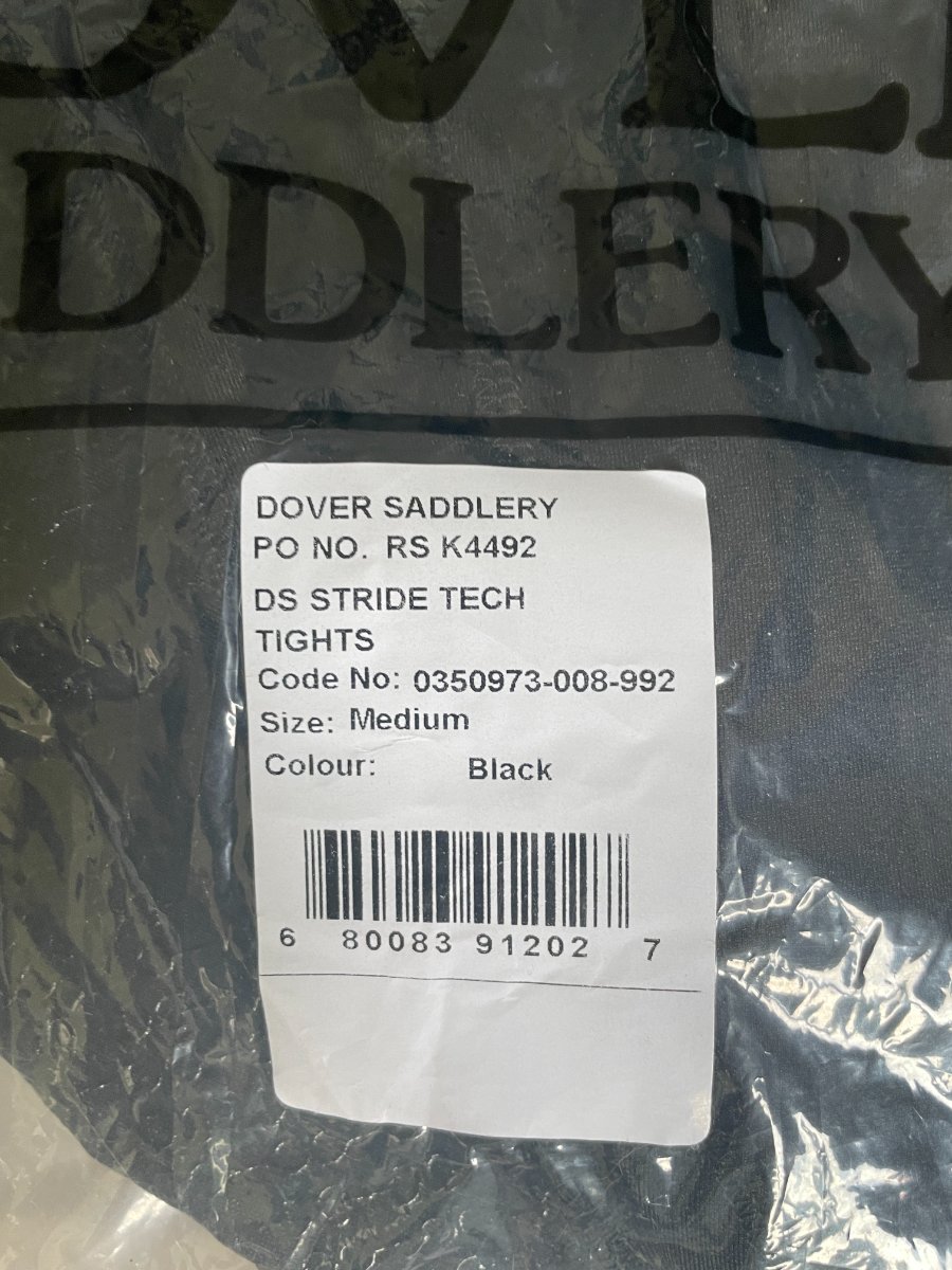 Dover Stride Full-Seat Tech Tights (Medium - NWT)