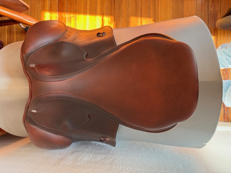 17” Hermes Brasilia Saddle - 2015 - Full Buffalo