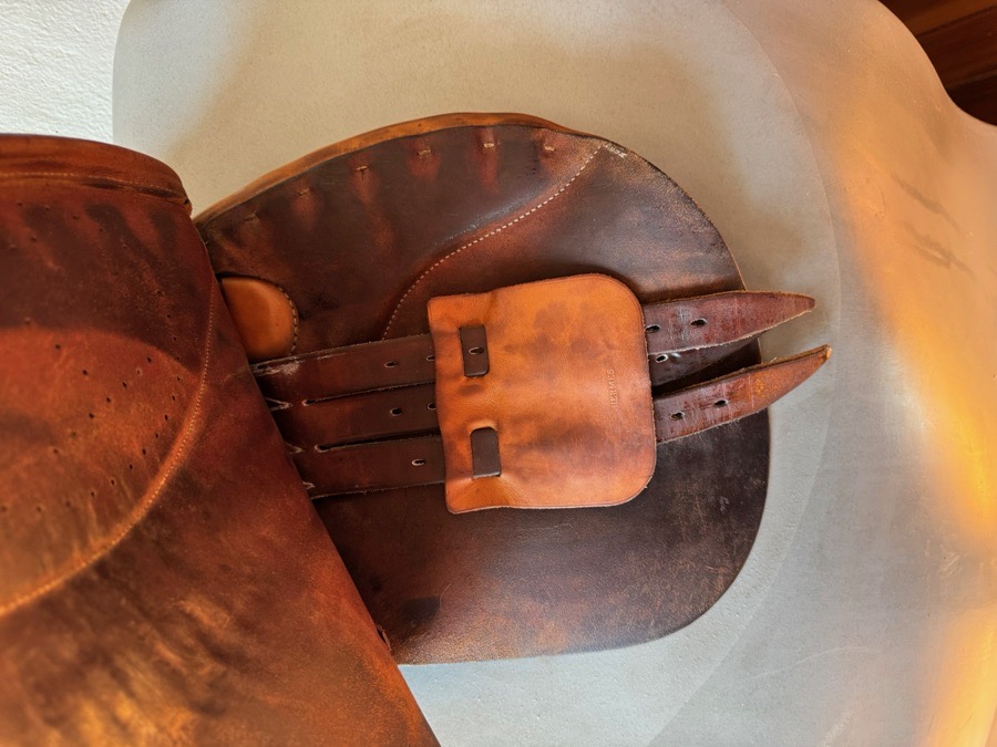 17” Hermes Brasilia Saddle - 2015 - Full Buffalo