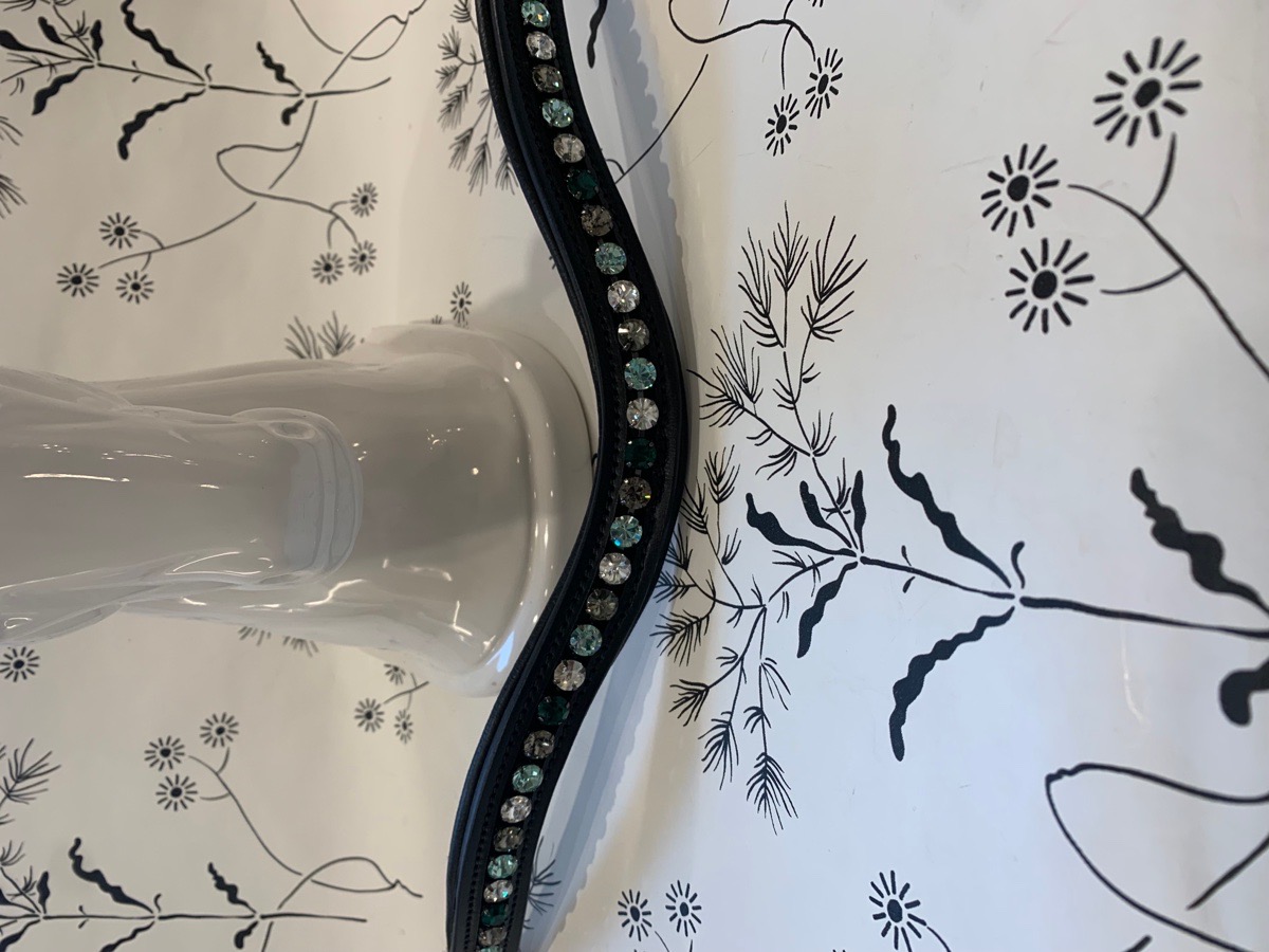 Green Swarovski Crystal Browband 