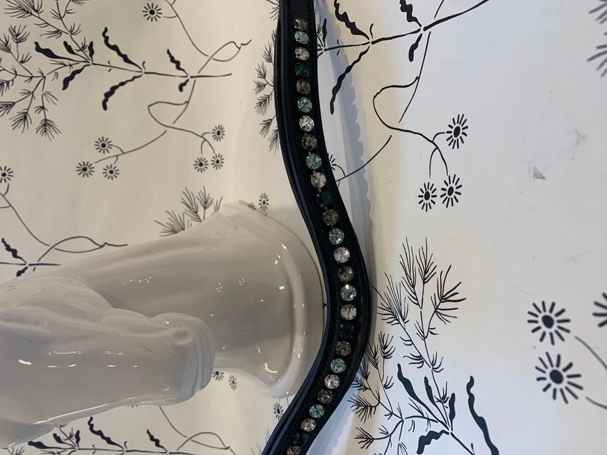 Green Swarovski Crystal Browband 