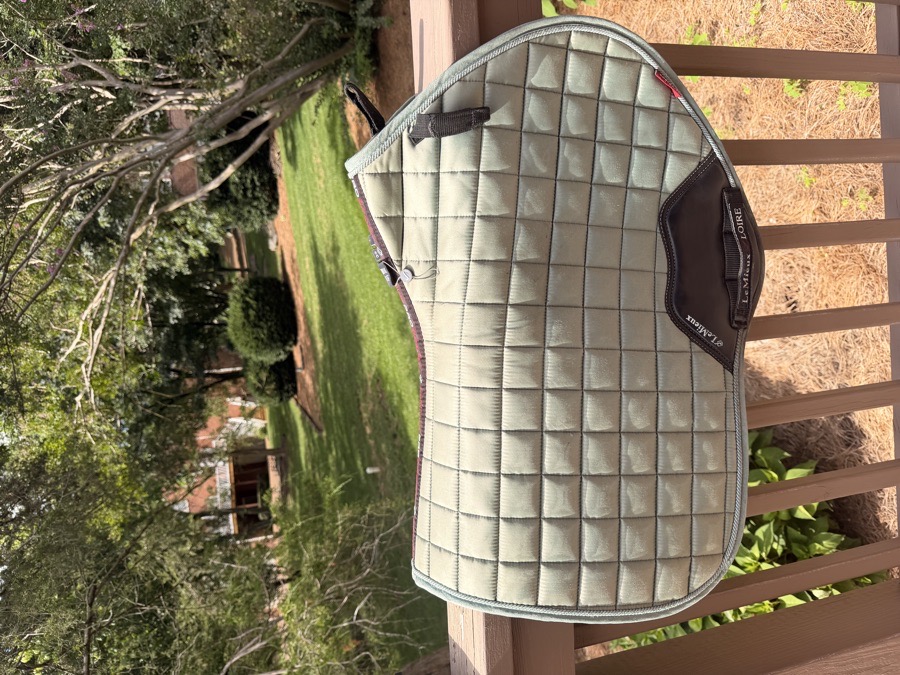 Lemieux loire sage saddle pad