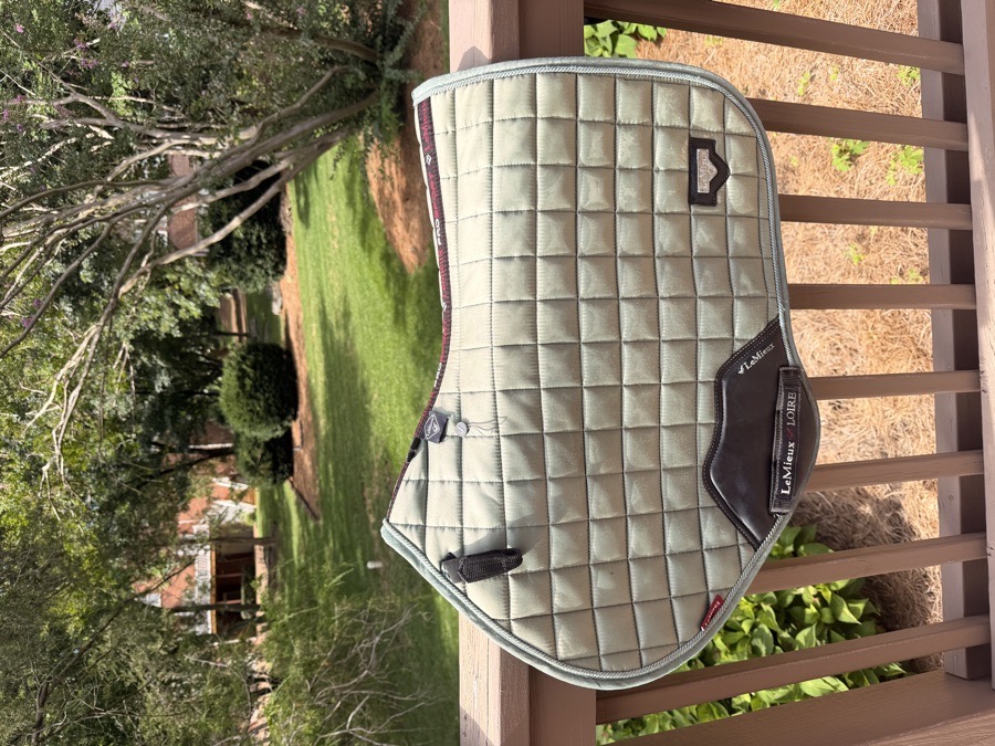 Lemieux loire sage saddle pad