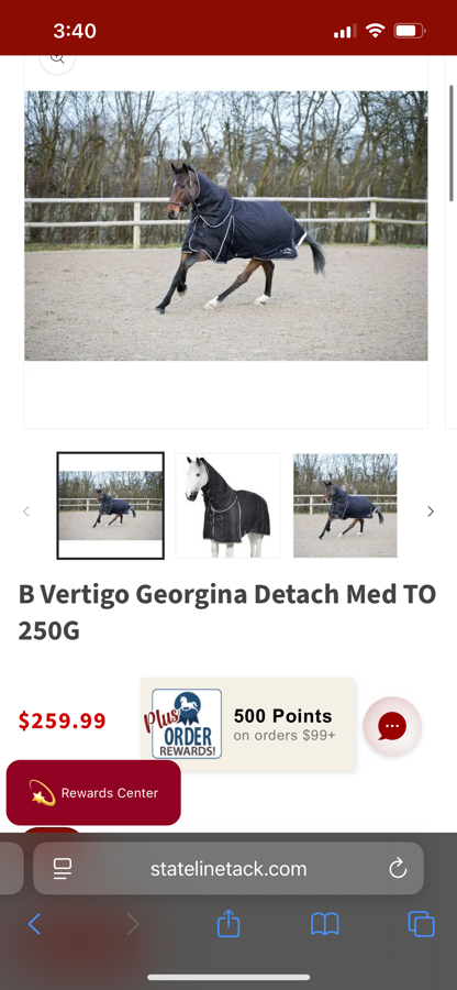 NEW B VERTIGO Medium weight blanket
