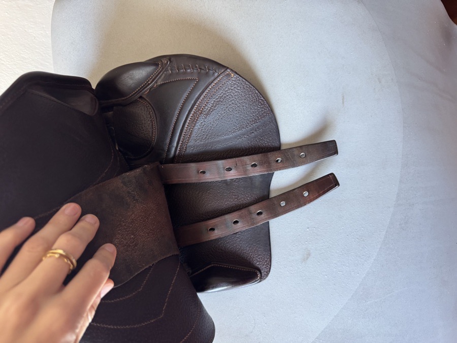 15.5” CWD SE10 Child / Pony Saddle - 1K Flaps - Full Buffalo