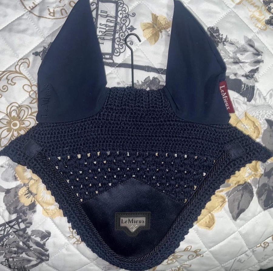 Navy LEMIEUX ear bonnet large