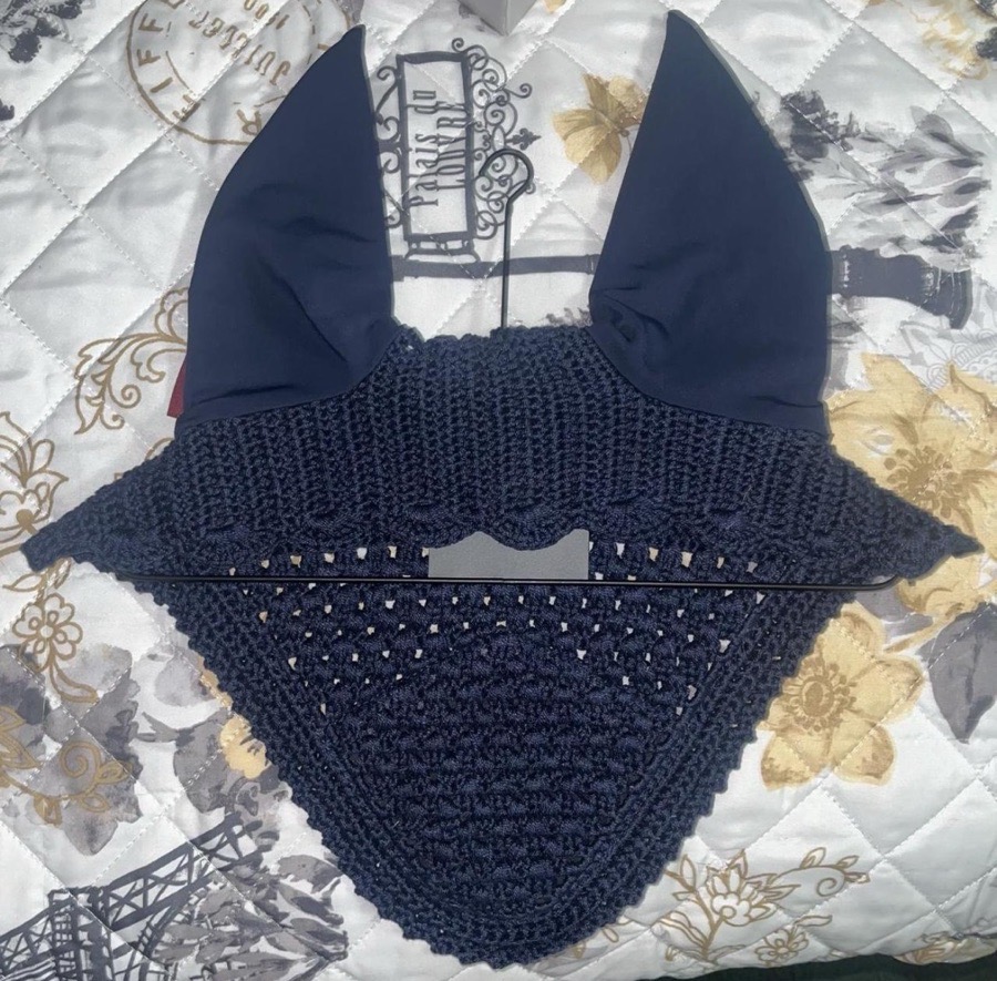 Navy LEMIEUX ear bonnet large