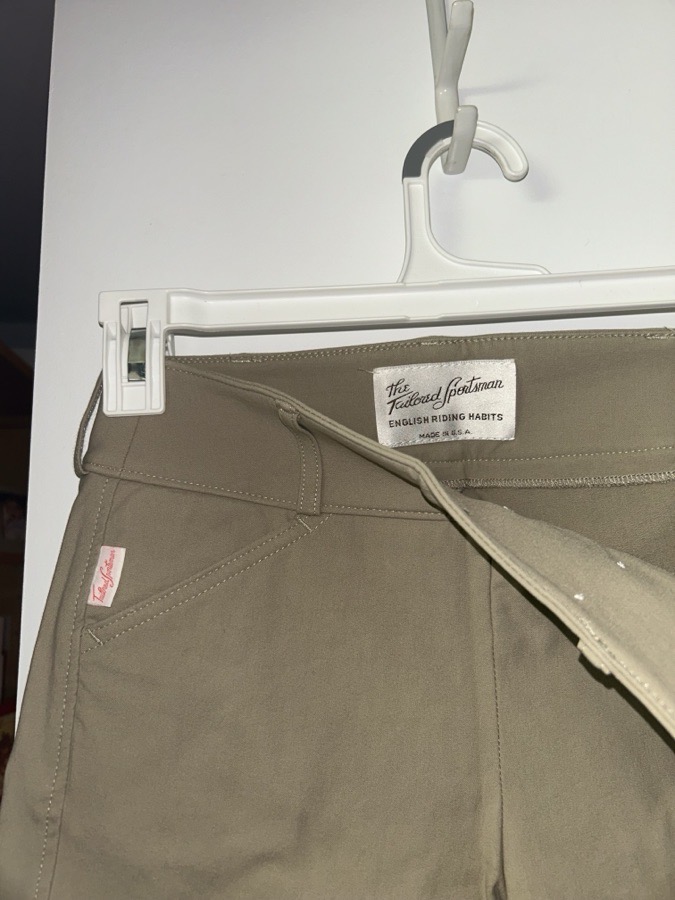 Tailored Sportsman side-zip show pants