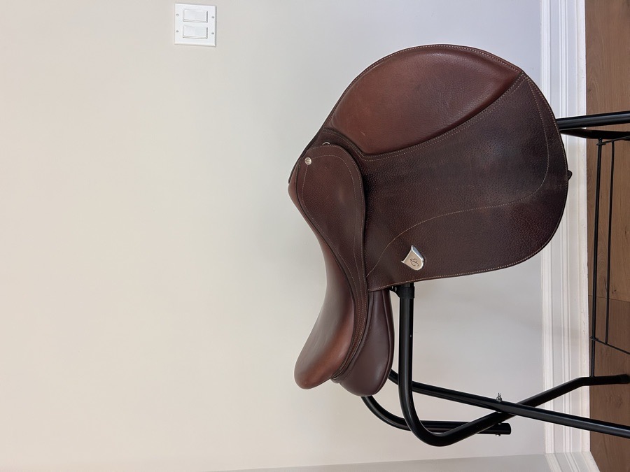 Bates saddle and tack