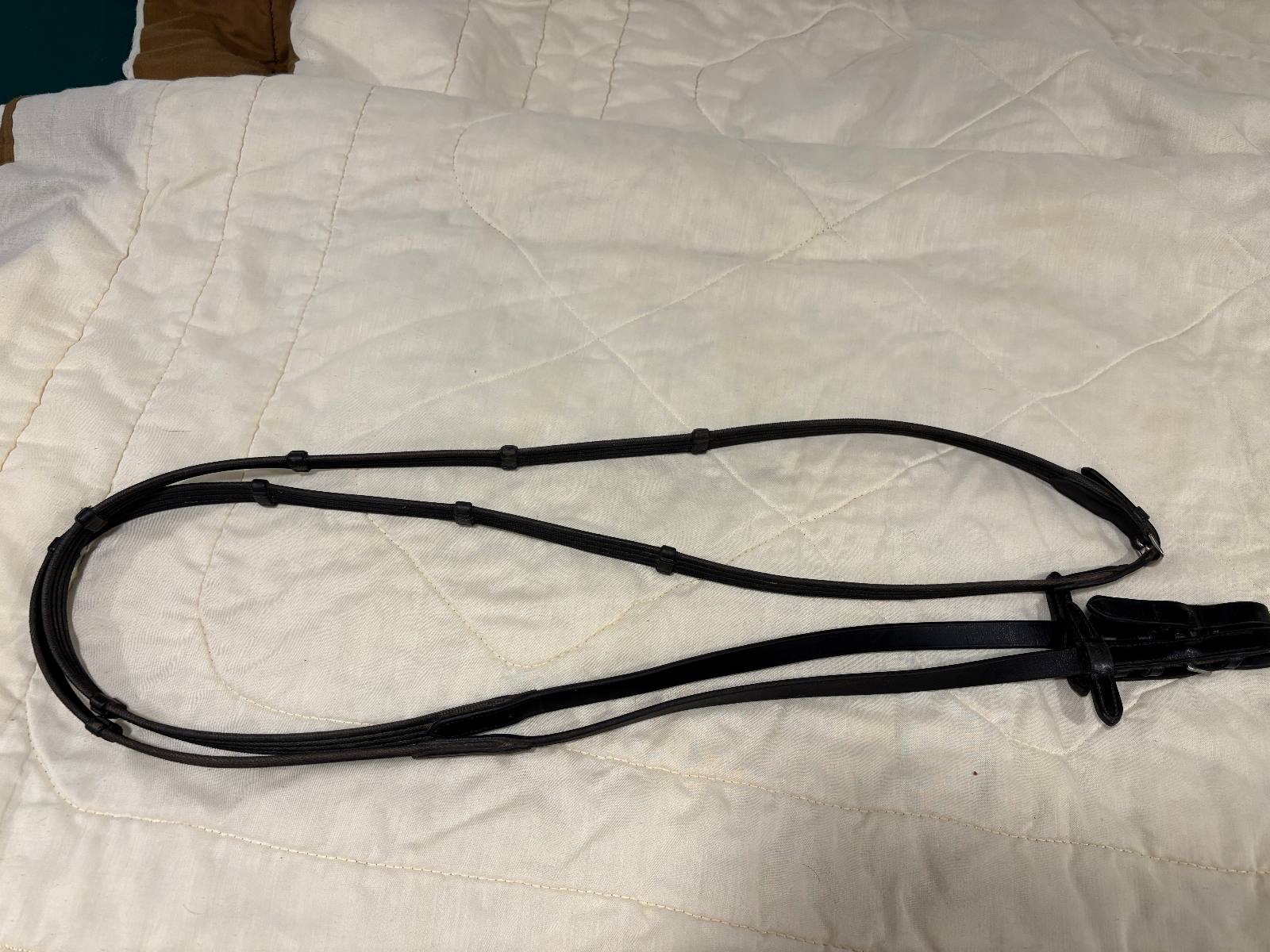 Black Dressage Reins