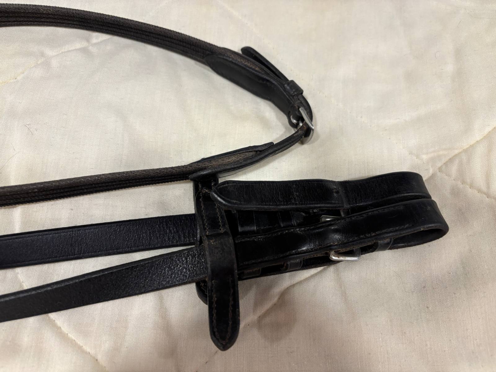 Black Dressage Reins
