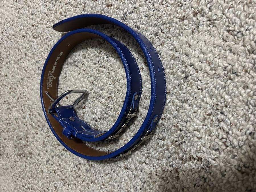 Tory leather belt