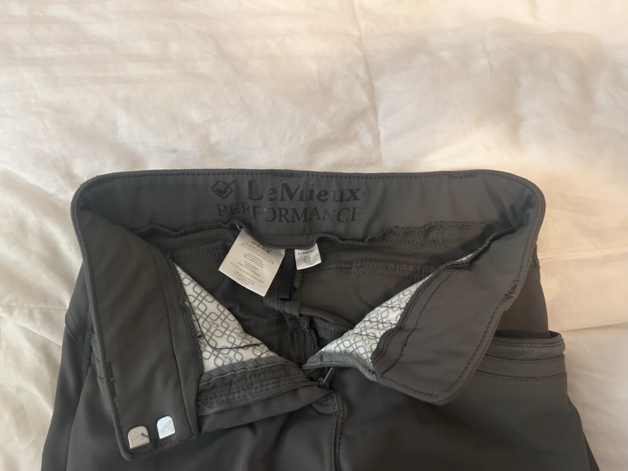 LEMIEUX gray breeches- size 24