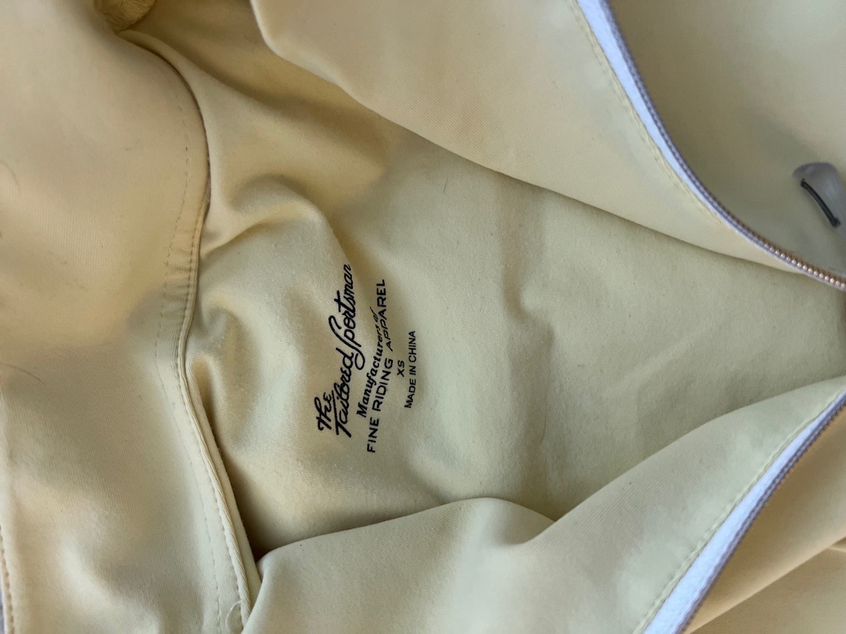 Yellow tailored sportsman sunshirt 