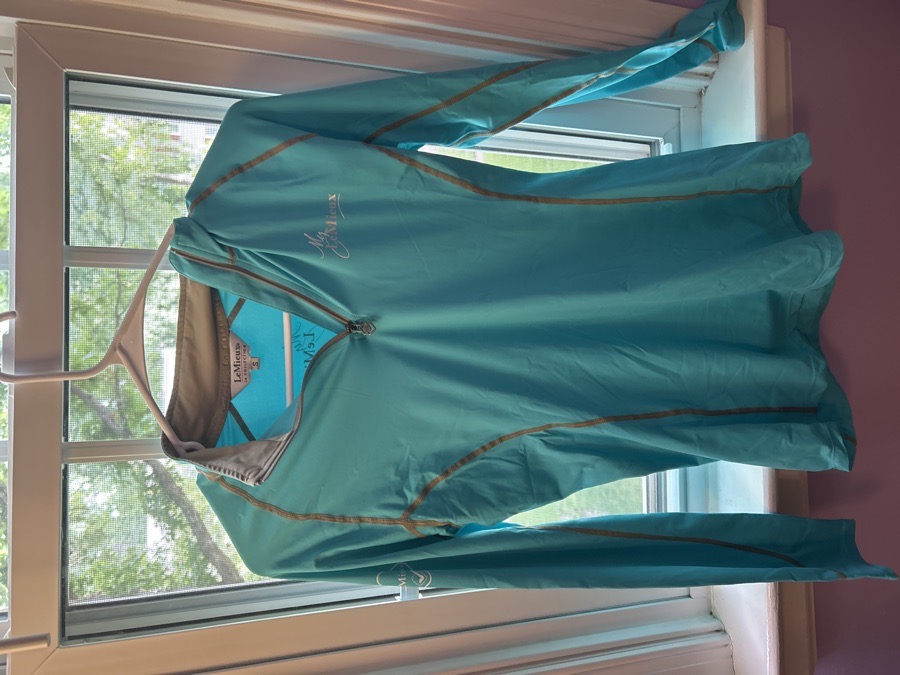 Lemieux teal top