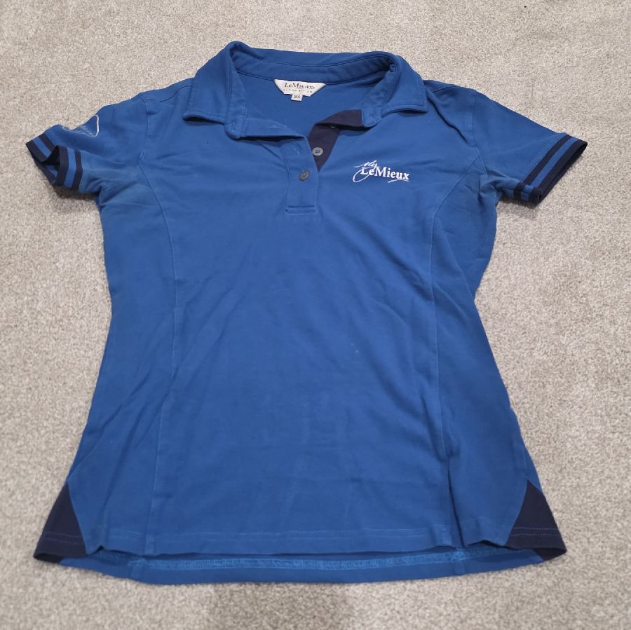Lemieux Benetton Blue Polo Shirt