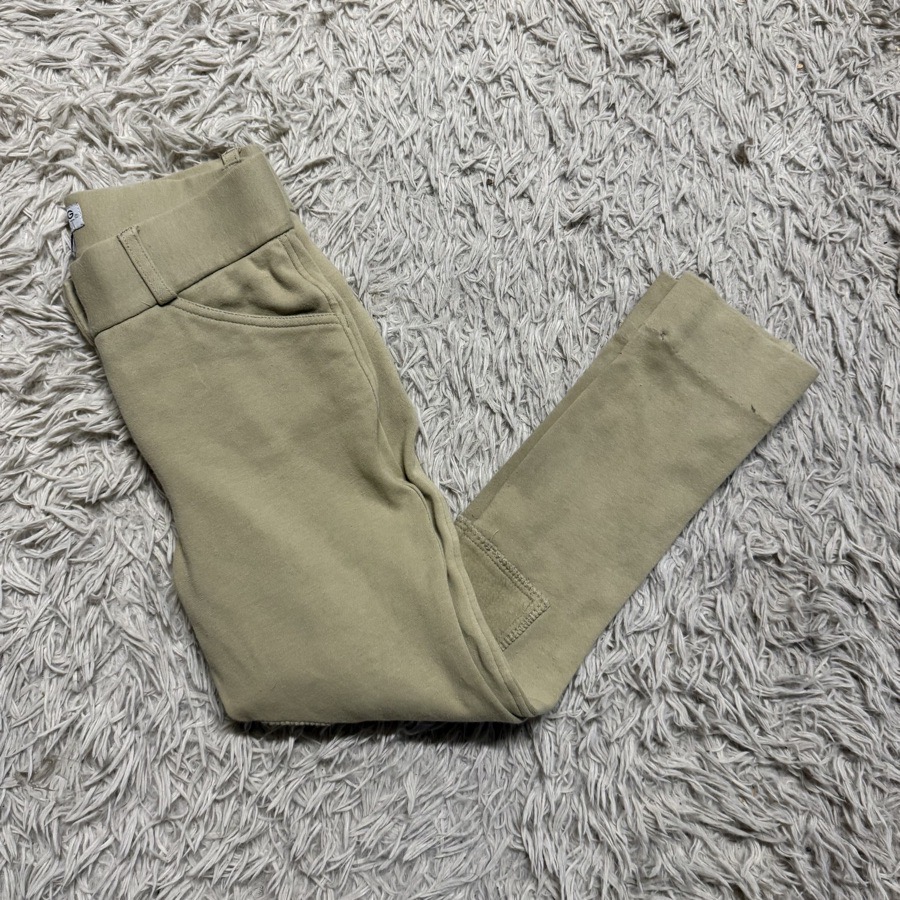 Girl’s Size 12 Tan Riding Sport Knee Patch Horseback Riding Jodphur Breeches