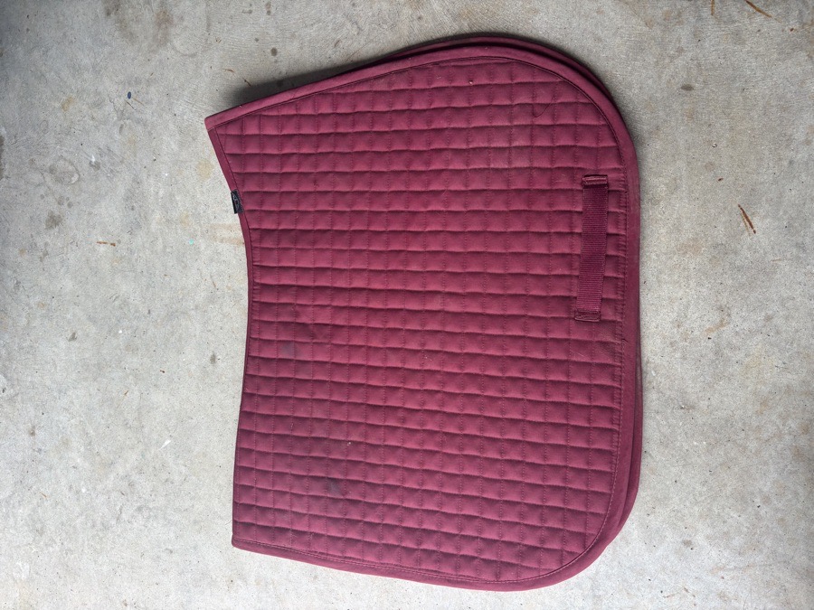 Rider’s international contour all-purpose saddle pad