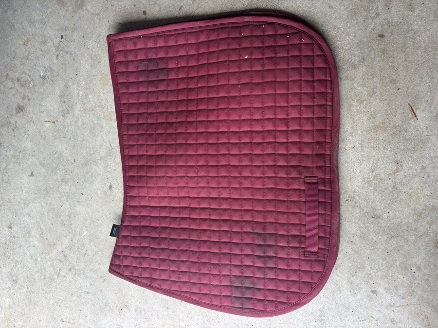 Rider’s international contour all-purpose saddle pad