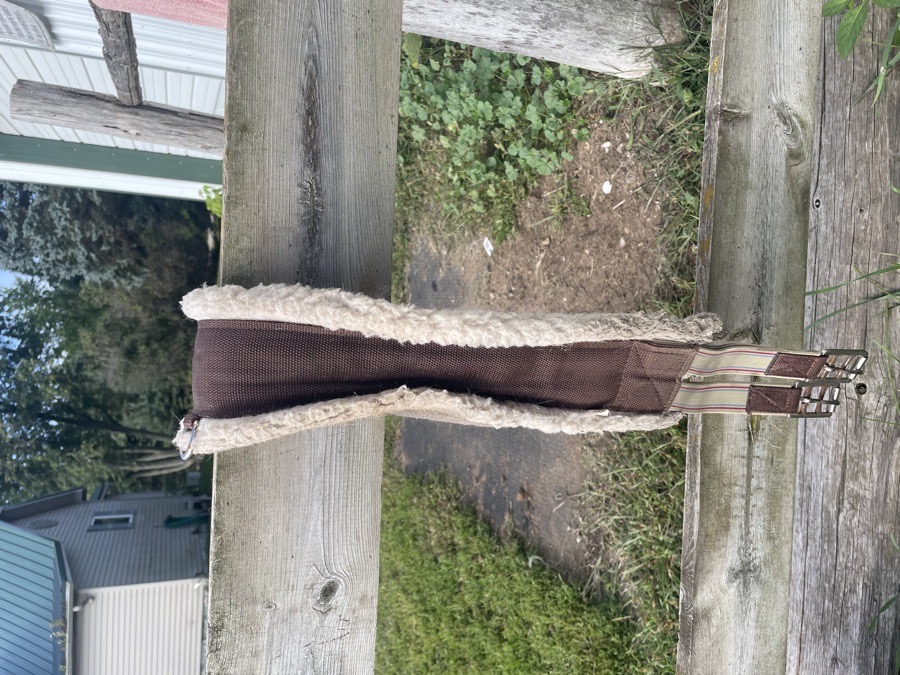 Fleece English girth